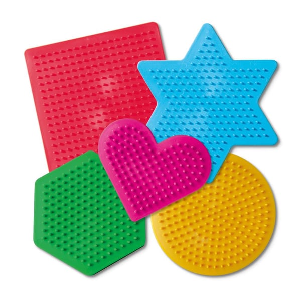 SES Creative Beedz SES Children's Pack of 5 Pegboards Stiftplade