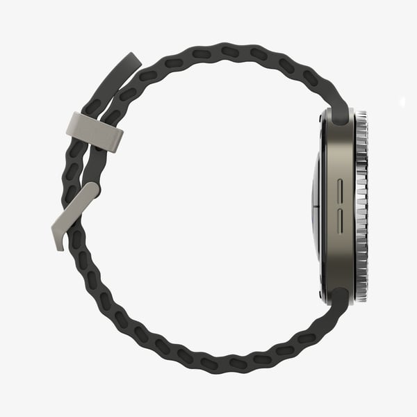 Pikkukuva 5 / 9: Spigen Bezel Tune Kotelo Musta Alumiini, Ruostumaton teräs