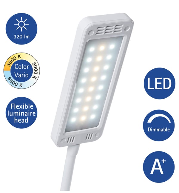 MAUL 8201702 bordlampe LED Hvid
