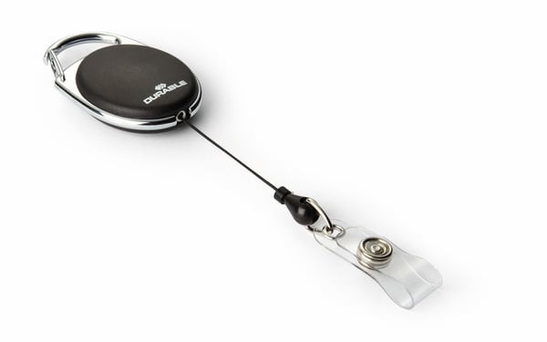 Miniatyrbillede 1 af 5: Durable 832402 badge og badgeholder Emblem etui Metal, Plast 10 stk