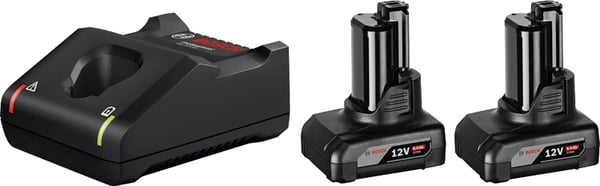 Bosch 1 600 A01 B20 batteri och laddare för motordrivet verktyg Set med batteri och laddare