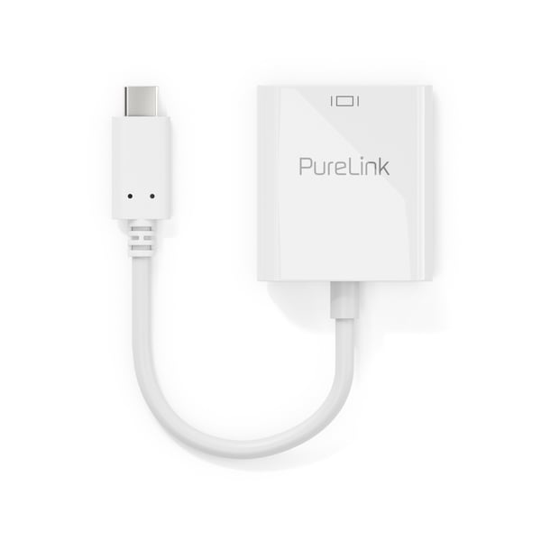 Miniatyrbillede 2 af 3: PureLink IS180 USB grafisk adapter Hvid