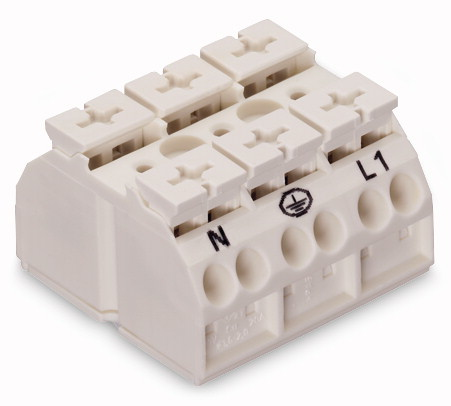 Wago 862-2603 termisk blok 3P Hvid