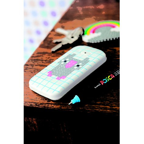 Miniatyrbillede 2 af 11: POSCA PC-3M speedmarker 1 stk Projektilspids Lyserød