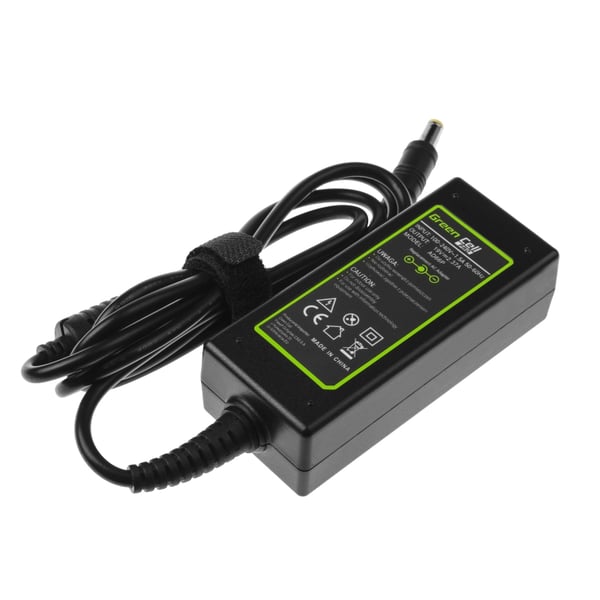 Miniatyrbillede 5 af 5: Green Cell AD66P strømadapter og vekselret Indendørs 45 W Sort