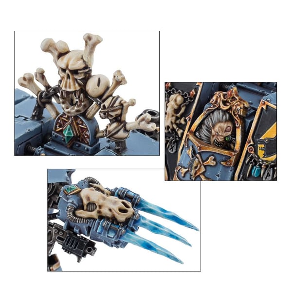 Miniatyrbild 6 av 16: Games Workshop Space Wolves Venerable Dreadnought
