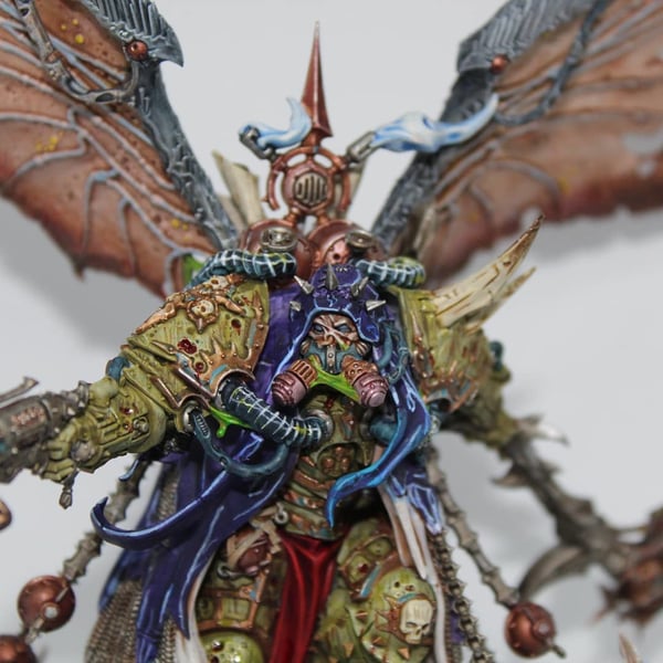 Miniatyrbillede 17 af 20: Games Workshop Mortarion, Daemon Primarch of Nurgle