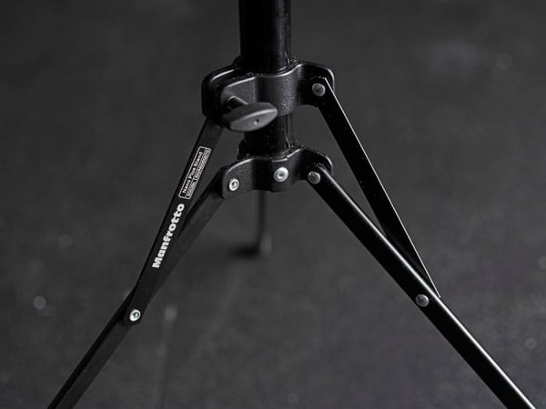 Pikkukuva 5 / 8: Manfrotto Nano Plus Stand kolmijalka Valaistusjärjestelmä 3 jalkoja Musta