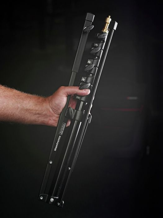 Pikkukuva 2 / 8: Manfrotto Nano Plus Stand kolmijalka Valaistusjärjestelmä 3 jalkoja Musta