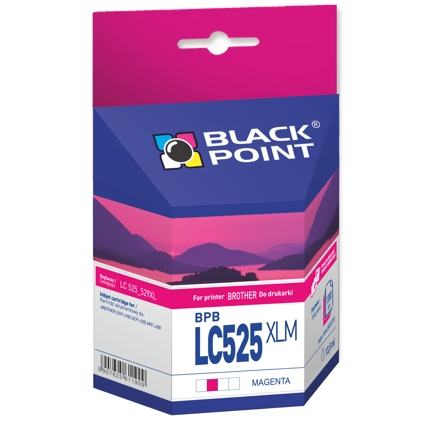 Black Point BPBLC525XLM blækpatron 1 stk Kompatibel Magenta