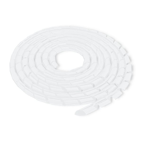 Qoltec 52258 kabelorganisator Kabelæder Hvid 1 stk