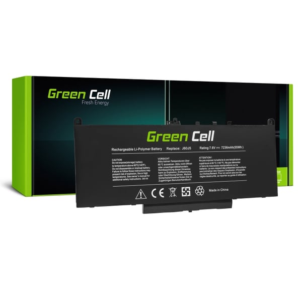 Green Cell DE135 kannettavan tietokoneen varaosa Akku