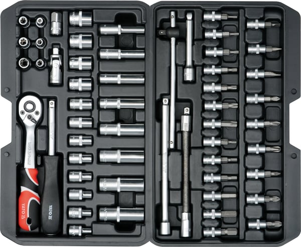 Miniatyrbillede 1 af 4: Yato YT-14501 topnøgle Topnøglesæt 56 stk