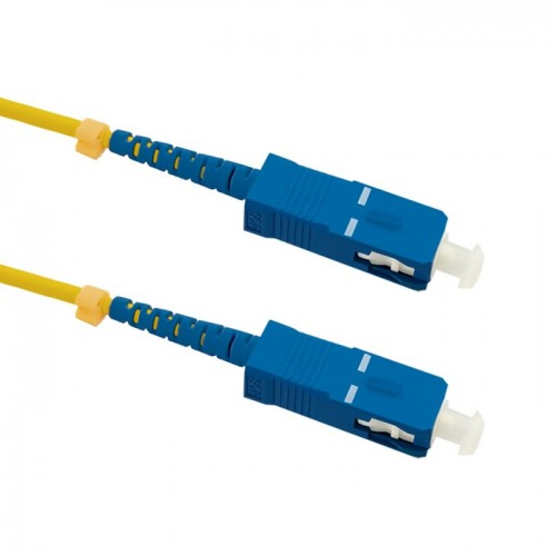 Qoltec 54297 InfiniBand og fiberoptisk kabel 1 m SC Gul