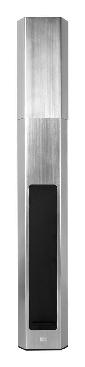Bachmann CASIA 2 stikkontakt Type F + USB A + USB C Sølv