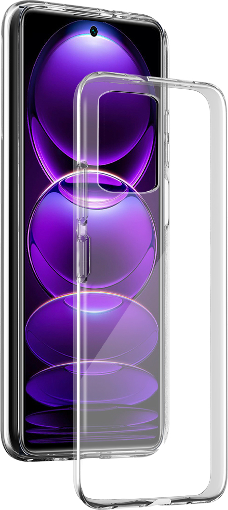 Miniatyrbillede 1 af 2: Bigben Connected SILITRANSXRN12P mobiltelefon etui Transparent