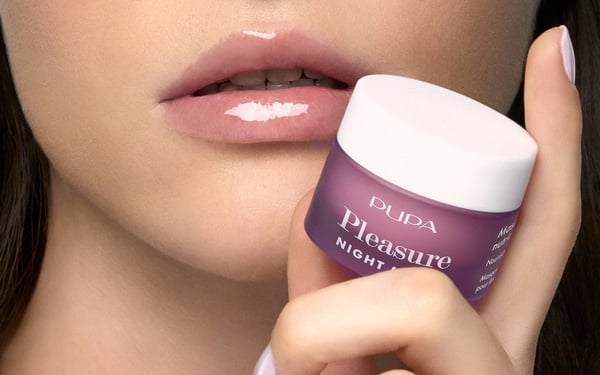 PUPA Milano Pleasure Night Mask Læbemaske Kvinder 12 ml Gele