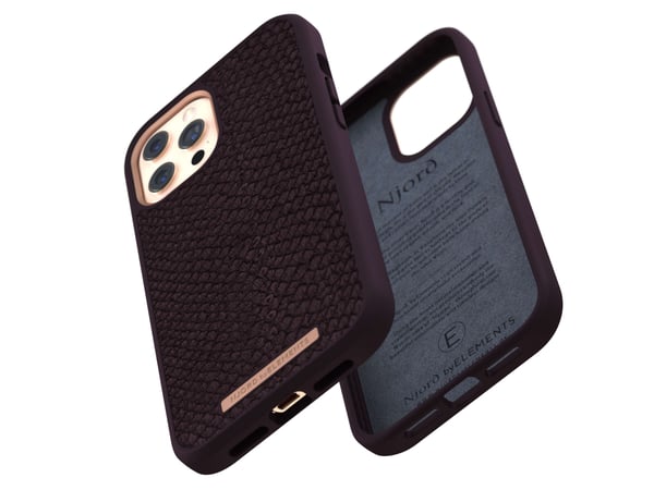 Njord byELEMENTS SL14073 mobiltelefonfodral 17 cm (6.68") Mobilskal Aubergine