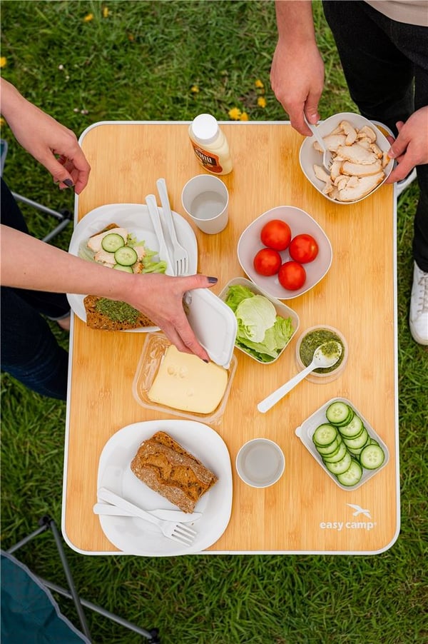 Easy Camp Cerf Picnic Box M camping tallerken Plast 4 person(er) Sæt