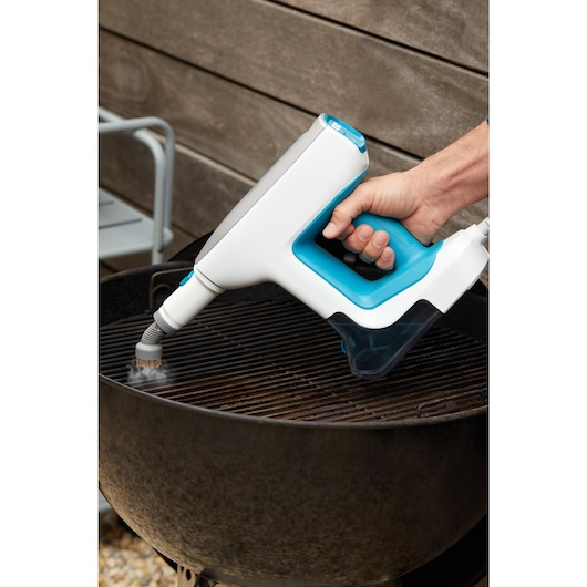 Black & Decker BHSM15FX08-QS höyrypesuri Kannettava höyrypesuri 0,5 L 1500 W Valkoinen
