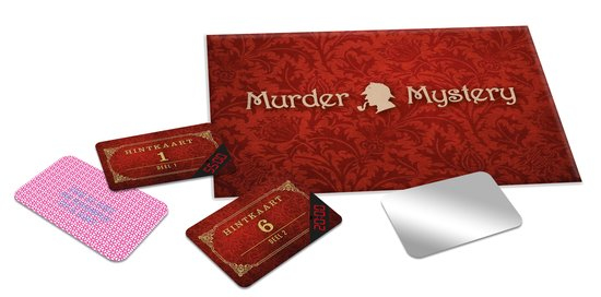 Identity Games Murder Mystery Escape Room The Game 60 min. Udvidelsespakker til brætspil