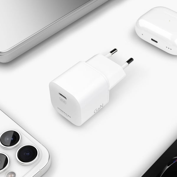 Pikkukuva 2 / 6: Vonmählen Unity GaN Kannettava tietokone, Tabletti Valkoinen USB Pikalataus Sisätila