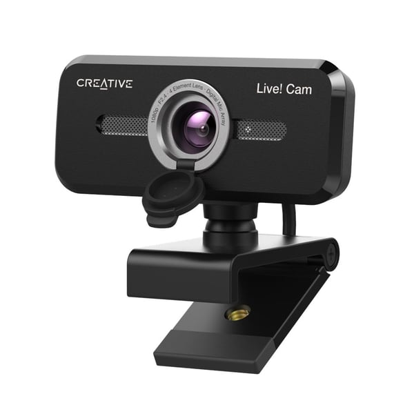 Creative Labs Live! Cam Sync 1080P V2 verkkokamera 2 MP 1920 x 1080 pikseliä USB 2.0 Musta