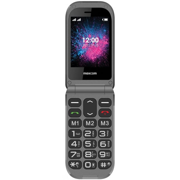 MaxCom MM827L 7,11 cm (2.8") 125 g Sort Senior telefon
