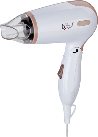 Miniatyrbillede 1 af 4: JATA SC47B hårtørrer 1200 W Brun, Hvid