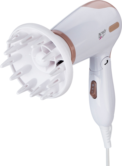 Miniatyrbillede 4 af 4: JATA SC47B hårtørrer 1200 W Brun, Hvid