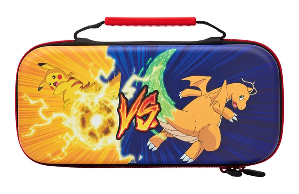 Miniatyrbild 1 av 15: PowerA skyddsfodral för Nintendo Switch - OLED Model, Nintendo Switch eller Nintendo Switch Lite - Pokémon: Pikachu vs. Dragonite