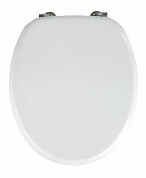 WENKO 154008100 Hårdt toiletsæde MDF Hvid