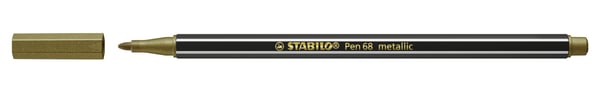 Pikkukuva 1 / 8: STABILO Pen 68 metallic huopakynä Keskikokoinen Kulta 1 kpl