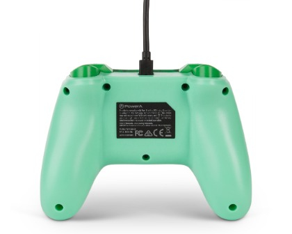 PowerA Bulbasaur Overgrow Grøn, Flerfarvet USB Gamepad Analog/digital Nintendo Switch
