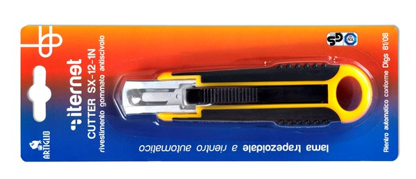Miniatyrbillede 2 af 2: Artiglio SX-12-1N Sort, Gul Hobbykniv