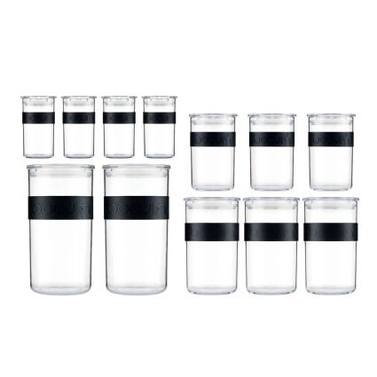 Bodum Presso Cylinder Plast Sort, Transparent