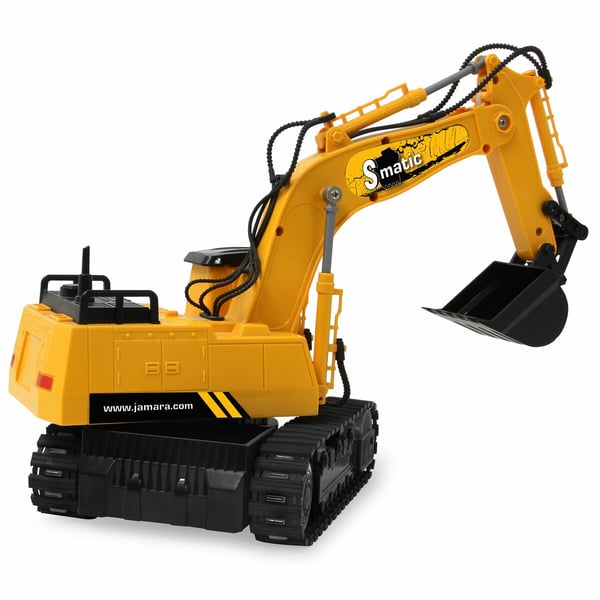Miniatyrbild 13 av 14: Jamara Bagger S-Matic radiostyrd modell Grävmaskin Elmotor