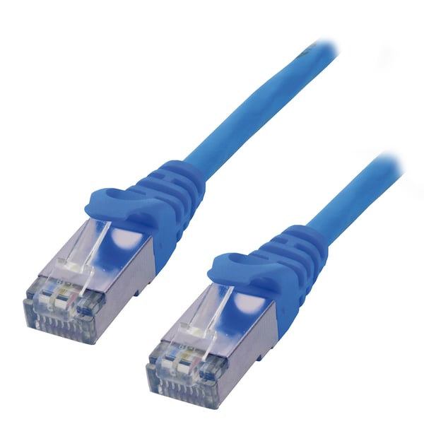 Miniatyrbild 1 av 2: MCL 3m Cat 6 F/UTP nätverkskablar Blå Cat6 F/UTP (FTP)
