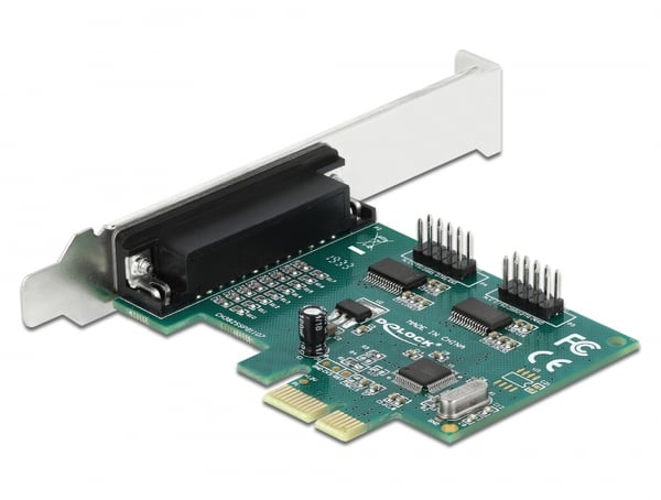 Miniatyrbild 3 av 4: DeLOCK 90413 nätverkskort/adapters Intern Parallel, RS-232