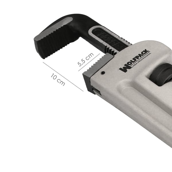 Miniatyrbillede 2 af 3: Wolfpack Llave Stillson Heavy Duty Aluminio 24'