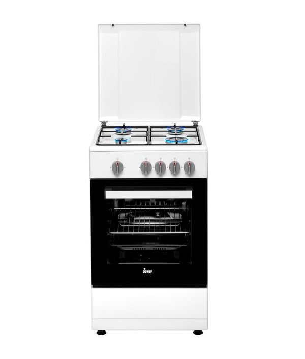 Teka FS 502 4GG Vapaasti seisova liesi Kaasu Kaasuliesi Valkoinen