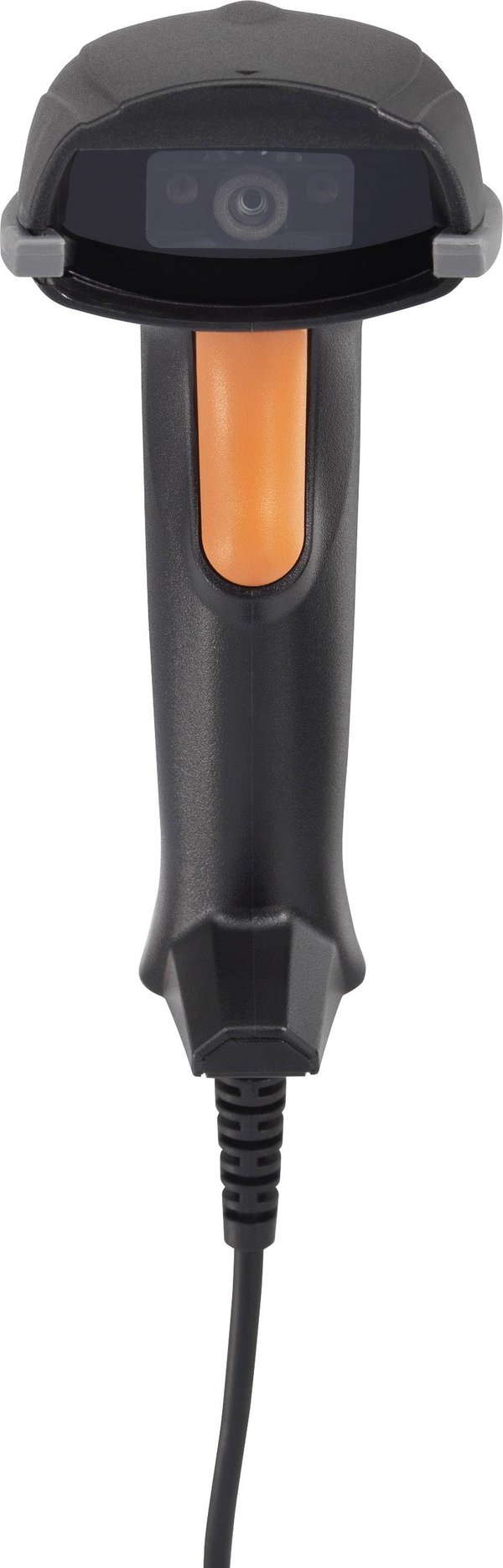 Renkforce LS6302J Handhållen steckkodsläsare 1D/2D LED Svart, Orange