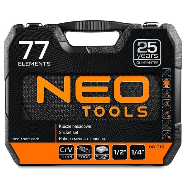 NEO tools 08-915 hylsy & hylsysarja