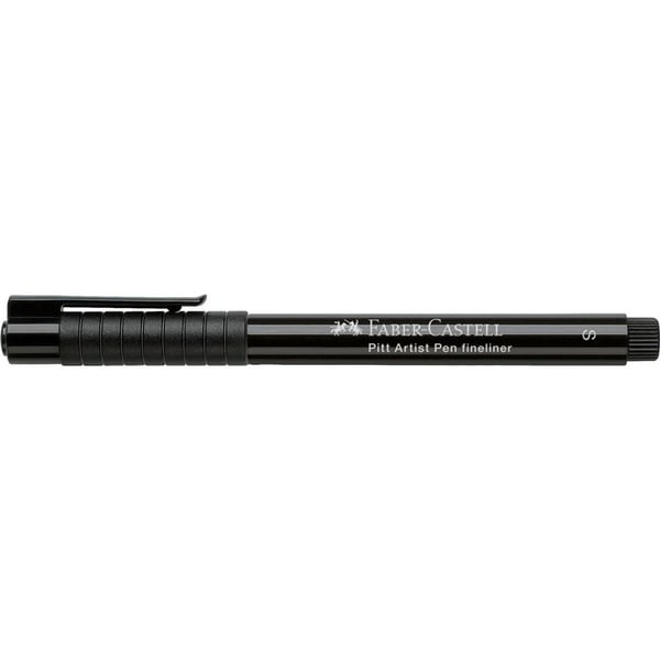 Miniatyrbillede 3 af 6: Faber-Castell 167199 fineliner Fin Sort 1 stk