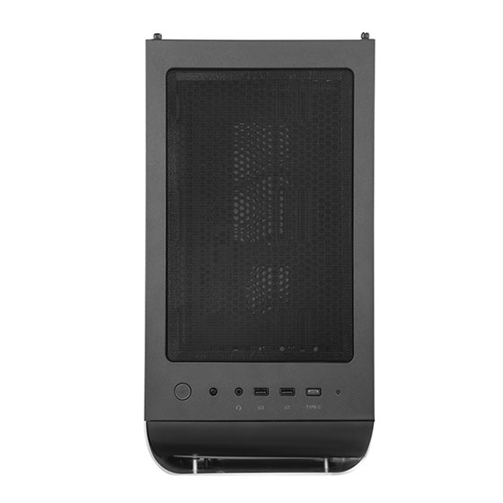 Miniatyrbillede 5 af 13: Silverstone SETA A1 Midi Tower Sort, Titanium