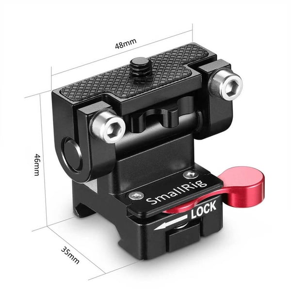 Miniatyrbillede 4 af 6: SmallRig 2100 kamera monteringstilbehør Skærmbeslag
