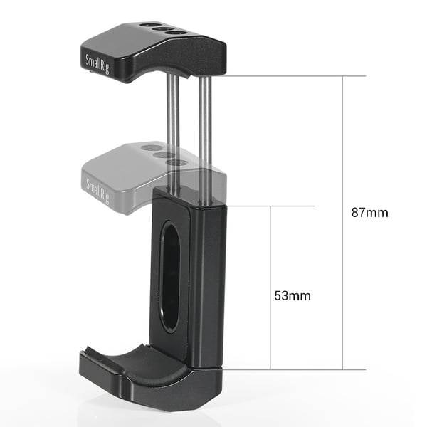 Miniatyrbillede 5 af 8: SmallRig BUB2336 kamera monteringstilbehør Monteringsplade