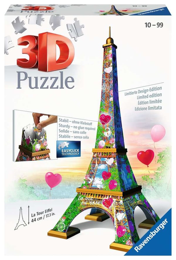 Ravensburger 11183 palapeli 3D-palapeli 216 kpl Rakennukset