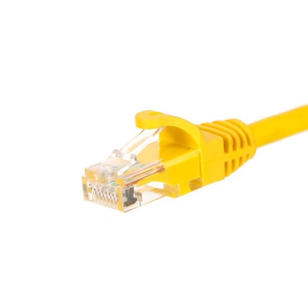 Miniatyrbillede 1 af 5: Netrack BZPAT025UY netværkskabel Gul 0,25 m Cat5e U/UTP (UTP)