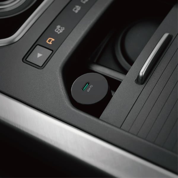 Miniatyrbillede 4 af 4: AUKEY CC-Y13 oplader til mobil enhed Laptop, Smartphone, SmartWatch, Tablet Sort USB Automatisk